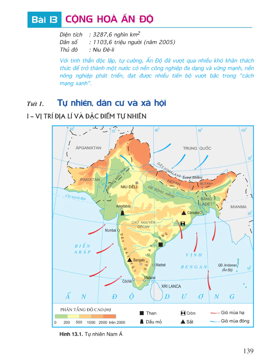 Bài 13: Cộng Hòa Ấn Độ