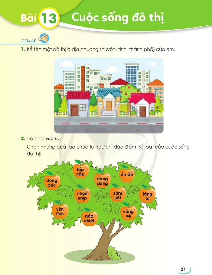 Bài 13: Cuộc Sống Đô Thị
