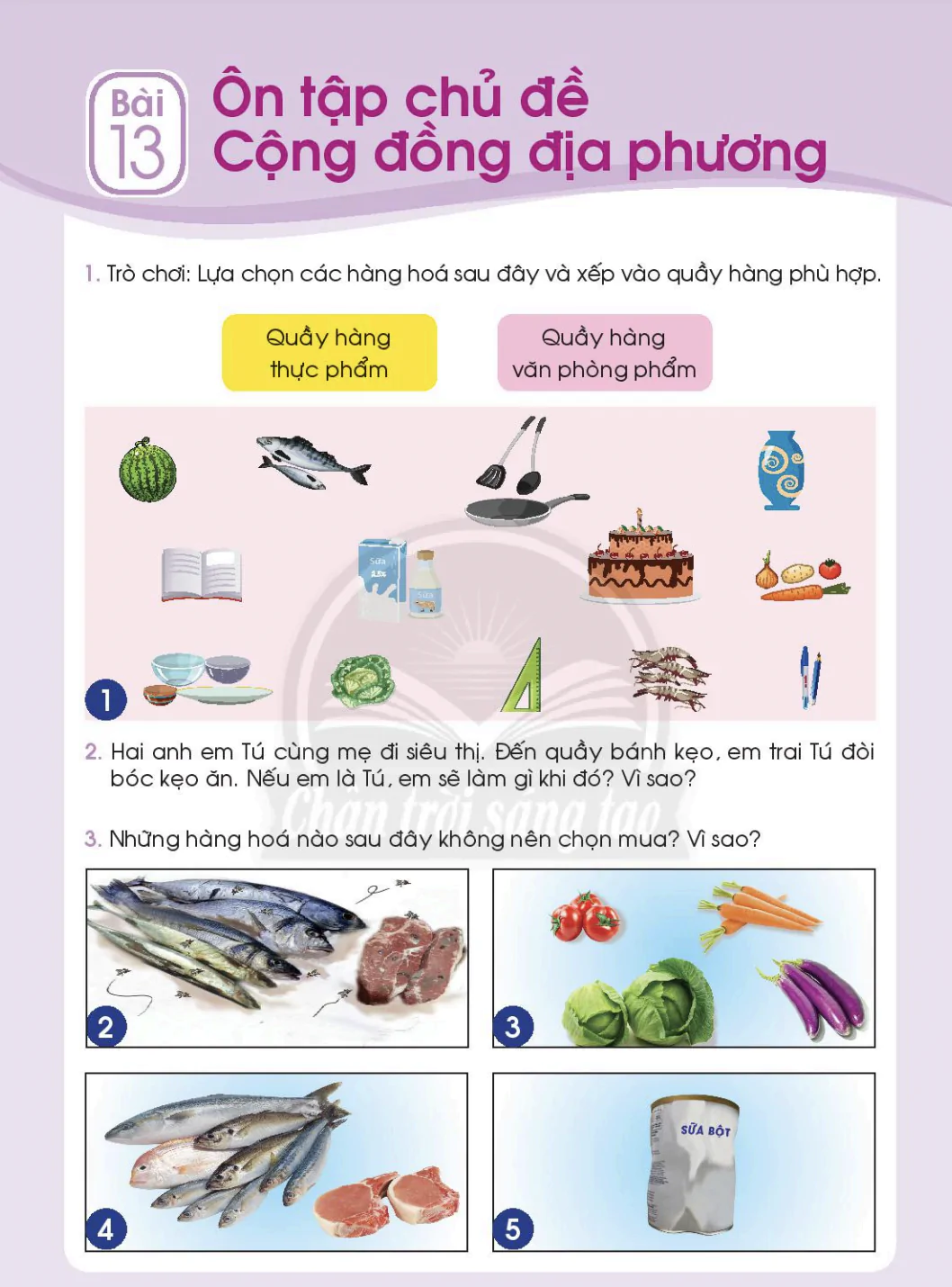 Bài 13: Ôn tập chủ đề Cộng đồng địa phương