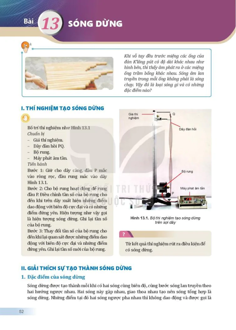 Bài 13: Sóng dừng