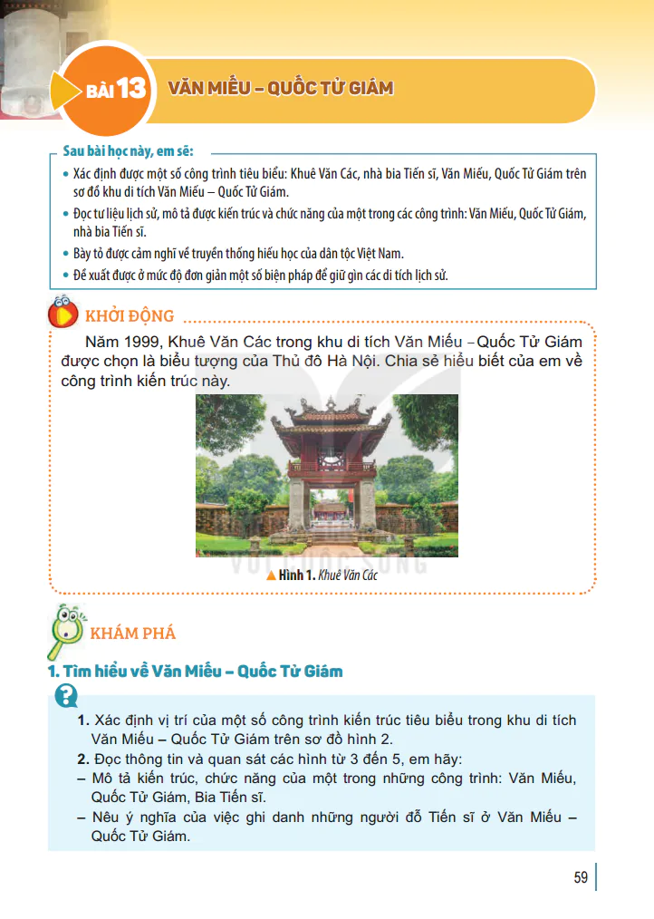 Bài 13: Văn Miếu - Quốc Tử Giám