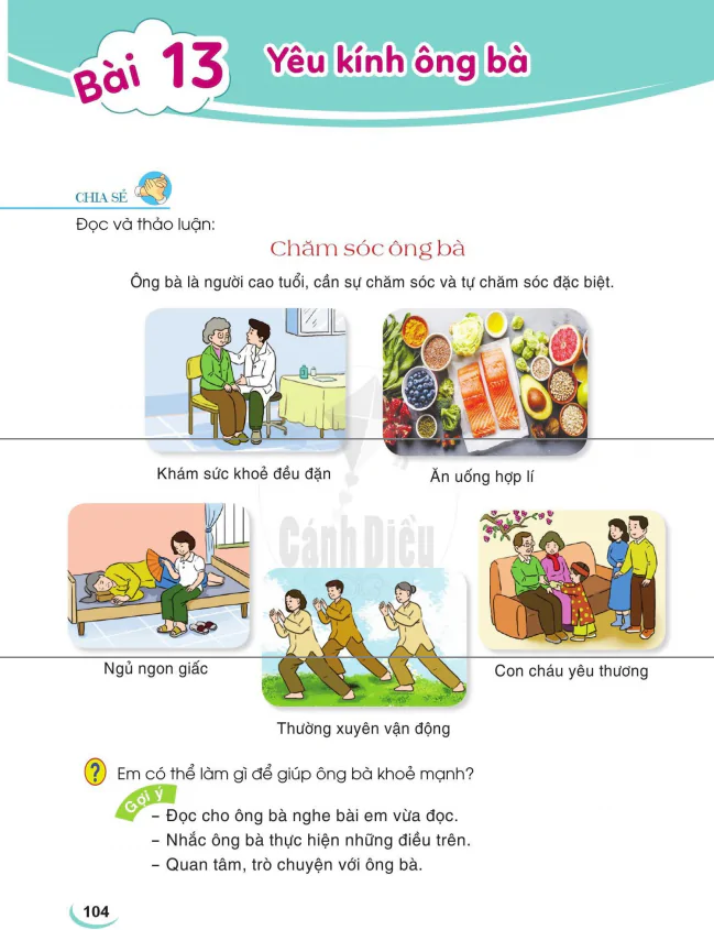 BÀI 13: YÊU KÍNH ÔNG BÀ