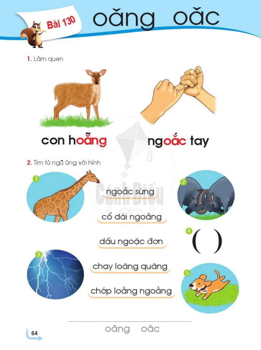 Bài 130: oăng oăc