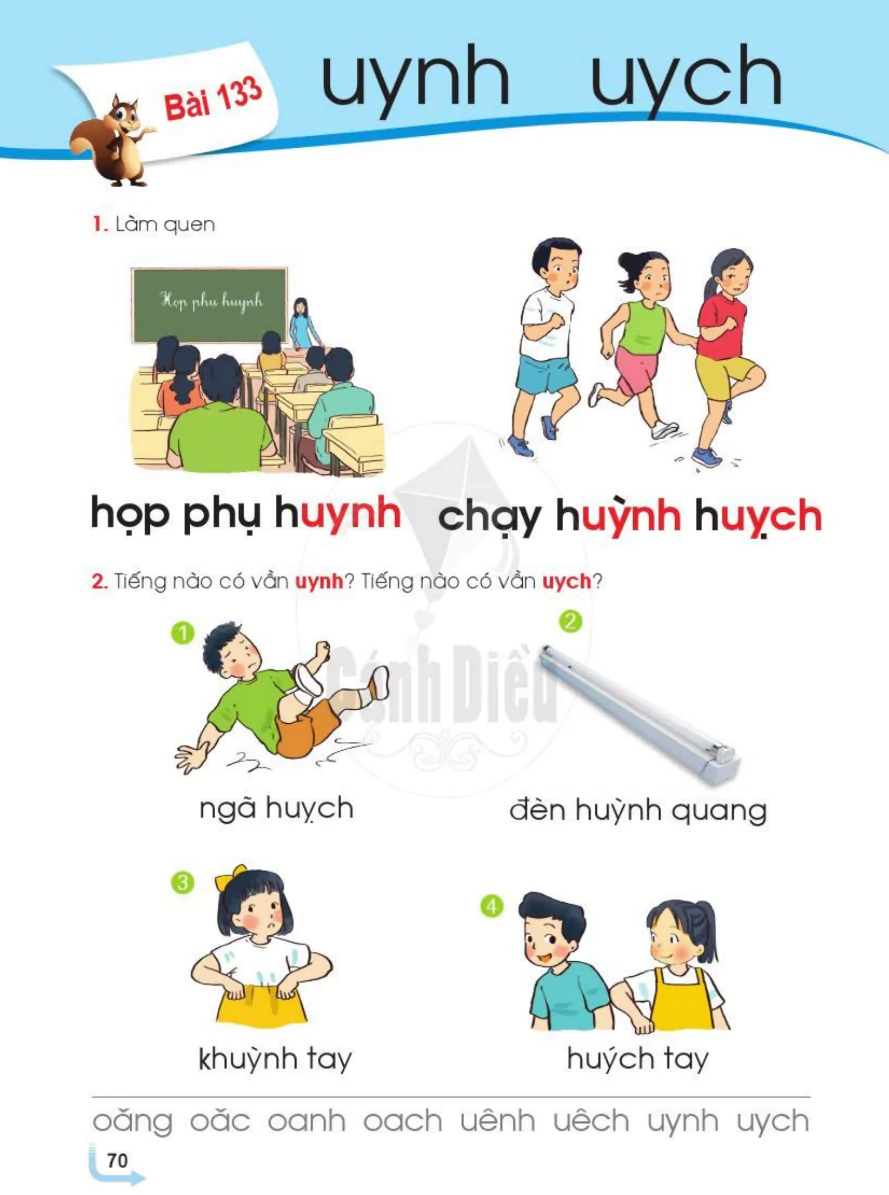 Bài 133: uynh uych