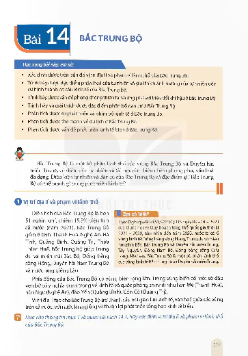 Bài 14: Bắc Trung Bộ
