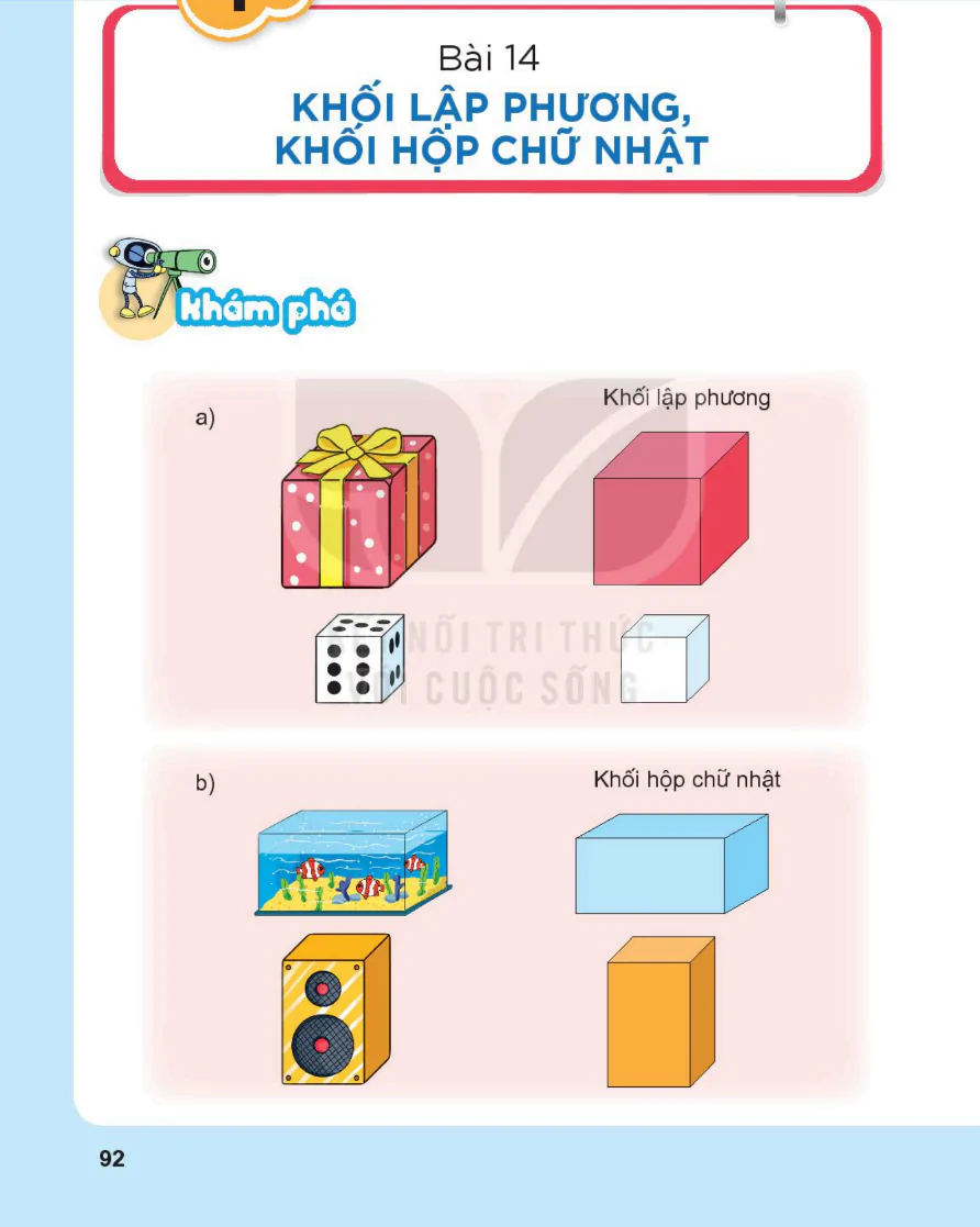 Bài 14: Khối Lập Phương, Khối Hộp Chữ Nhật