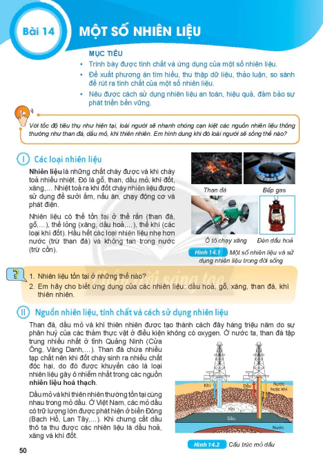 Bài 14: MỘT SỐ NHIÊN LIỆU