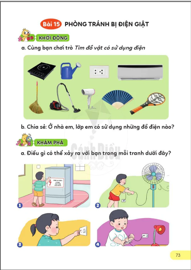 BÀI 14: PHÒNG TRÁNH BỊ ĐIỆN GIẬT