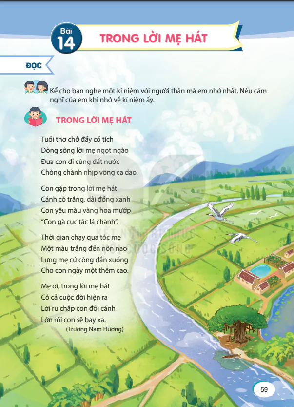 Bài 14: TRONG LỜI MẸ HÁT