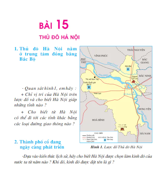 Bài 15: Thủ đô Hà Nội
