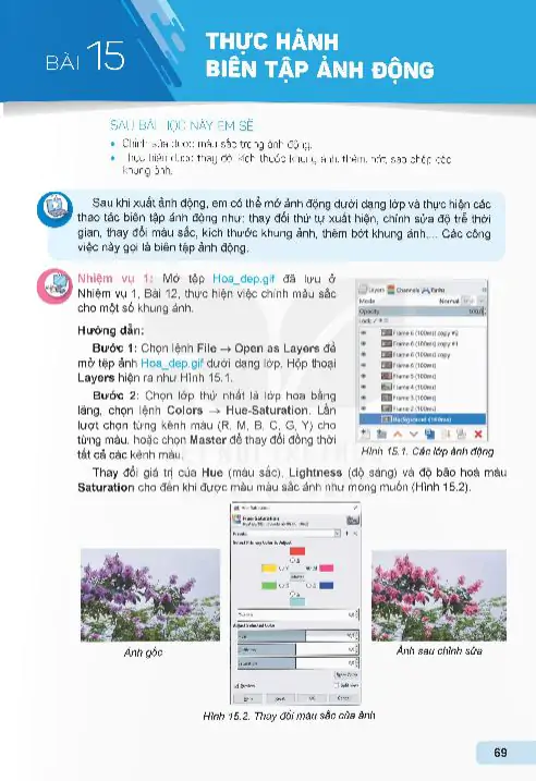 Bài 15: Thực Hành Biên Tập Ảnh Động