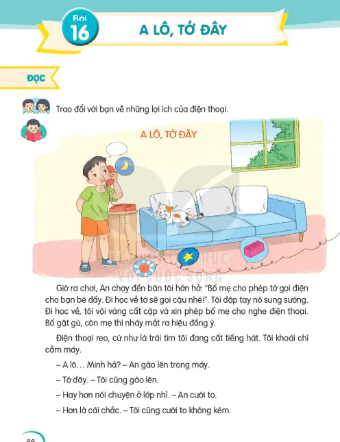 Bài 16: A lô tớ đây