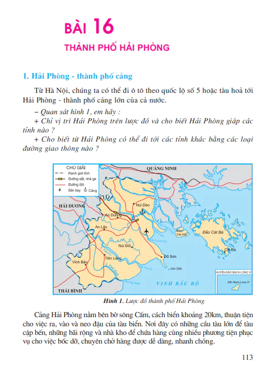 Bài 16: Thành phố Hải Phòng