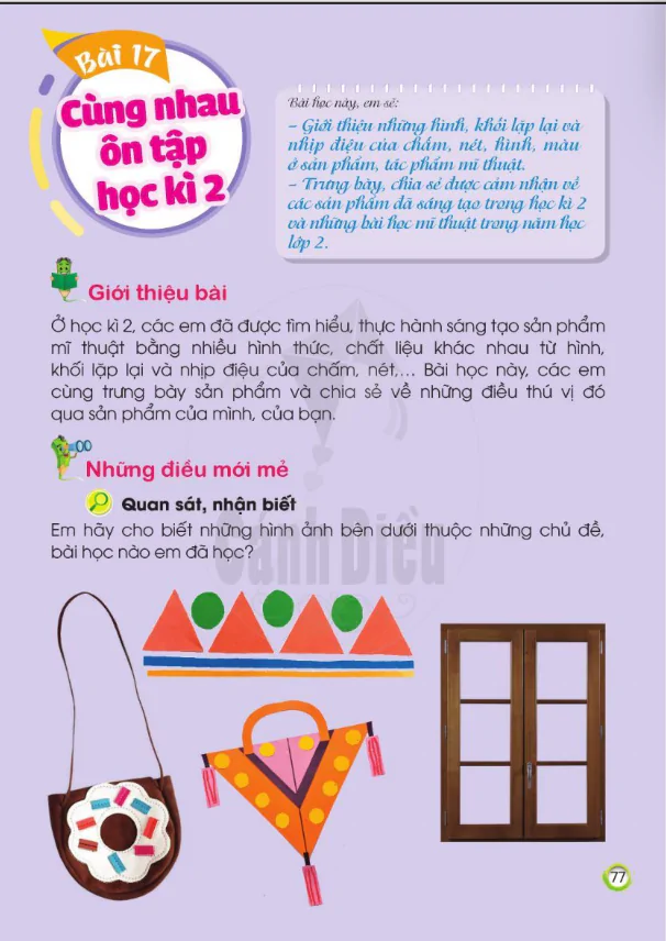 BÀI 17: CÙNG NHAU ÔN TẬP HỌC KÌ 2