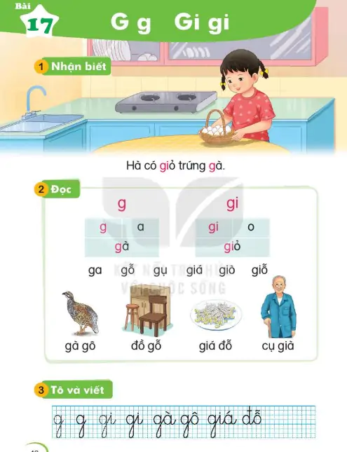 Bài 17: G g Gi gi