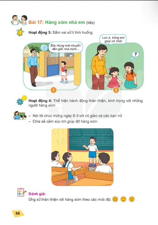Bài 17: Hàng xóm nhà em (tiếp)