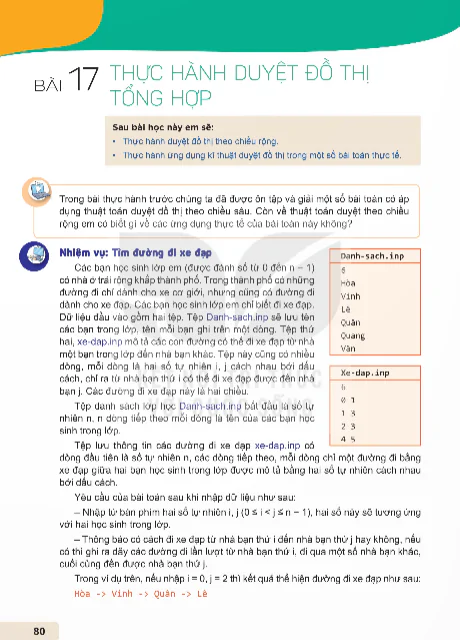 Bài 17: Thực Hành Duyệt Đồ Thị Tổng Hợp