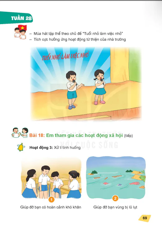Bài 18: Em tham gia các hoạt động xã hội (tiếp)