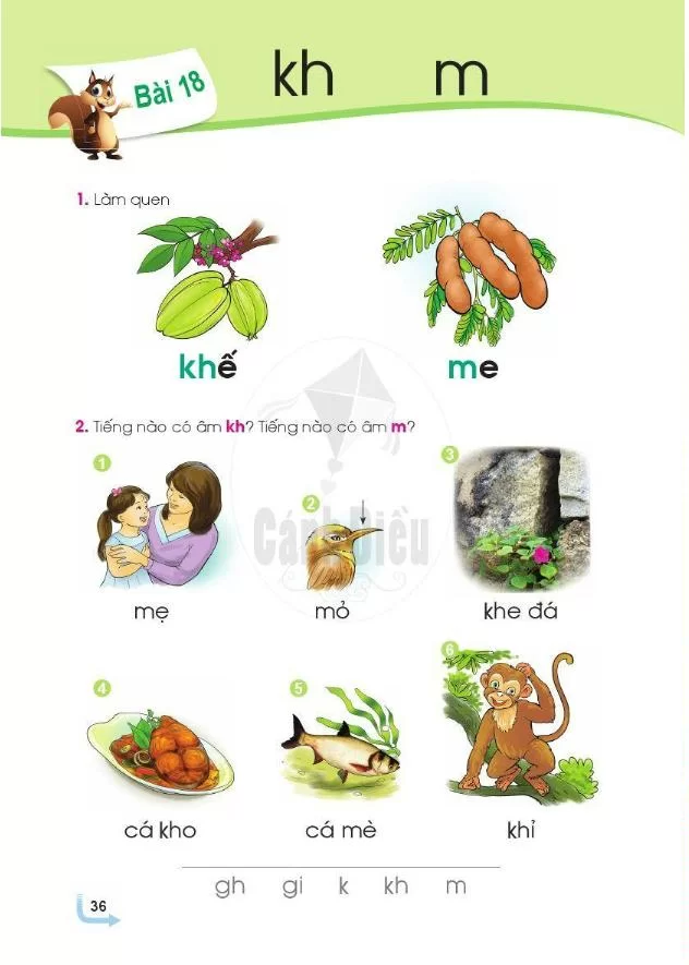 Bài 18: kh  m