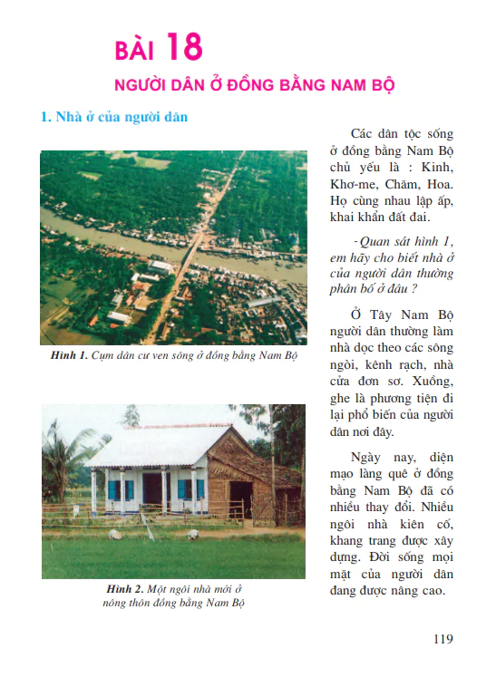 Bài 18: Người dân ở đồng bằng Nam Bộ