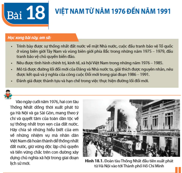 Bài 18: Việt Nam từ năm 1976 đến năm 1991