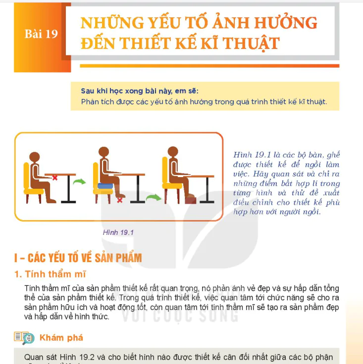 Bài 19: Những Yếu Tố Ảnh Hưởng Đến Thiết Kế Kĩ Thuật