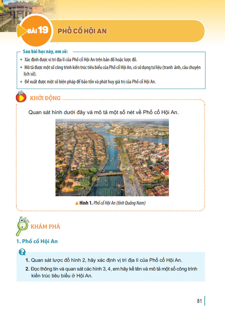 Bài 19: Phố Cổ Hội An