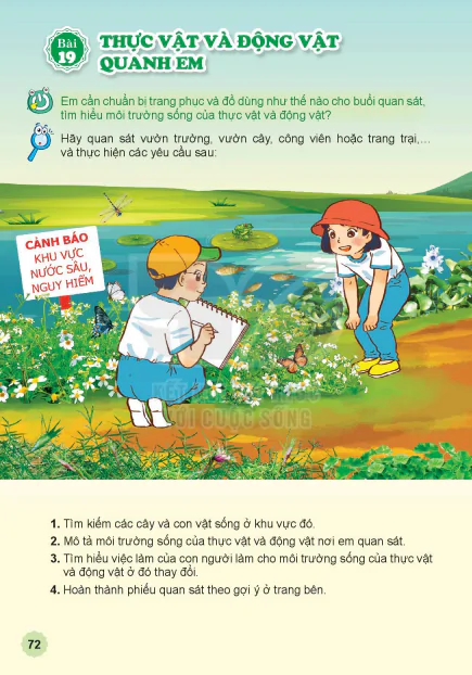 Bài 19: THỰC VẬT VÀ ĐỘNG VẬT QUANH EM