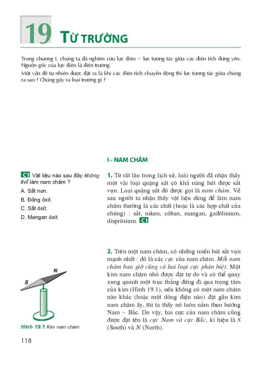 Bài 19: Từ trường