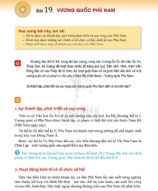 Bài 19. Vương quốc Phù Nam