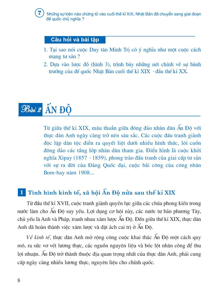 Bài 2: Ấn Độ