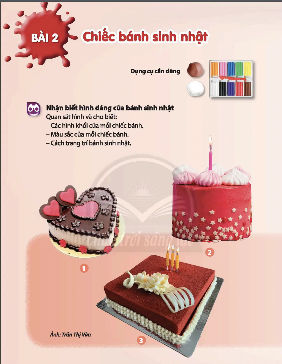 Bài 2: Chiếc bánh sinh nhật