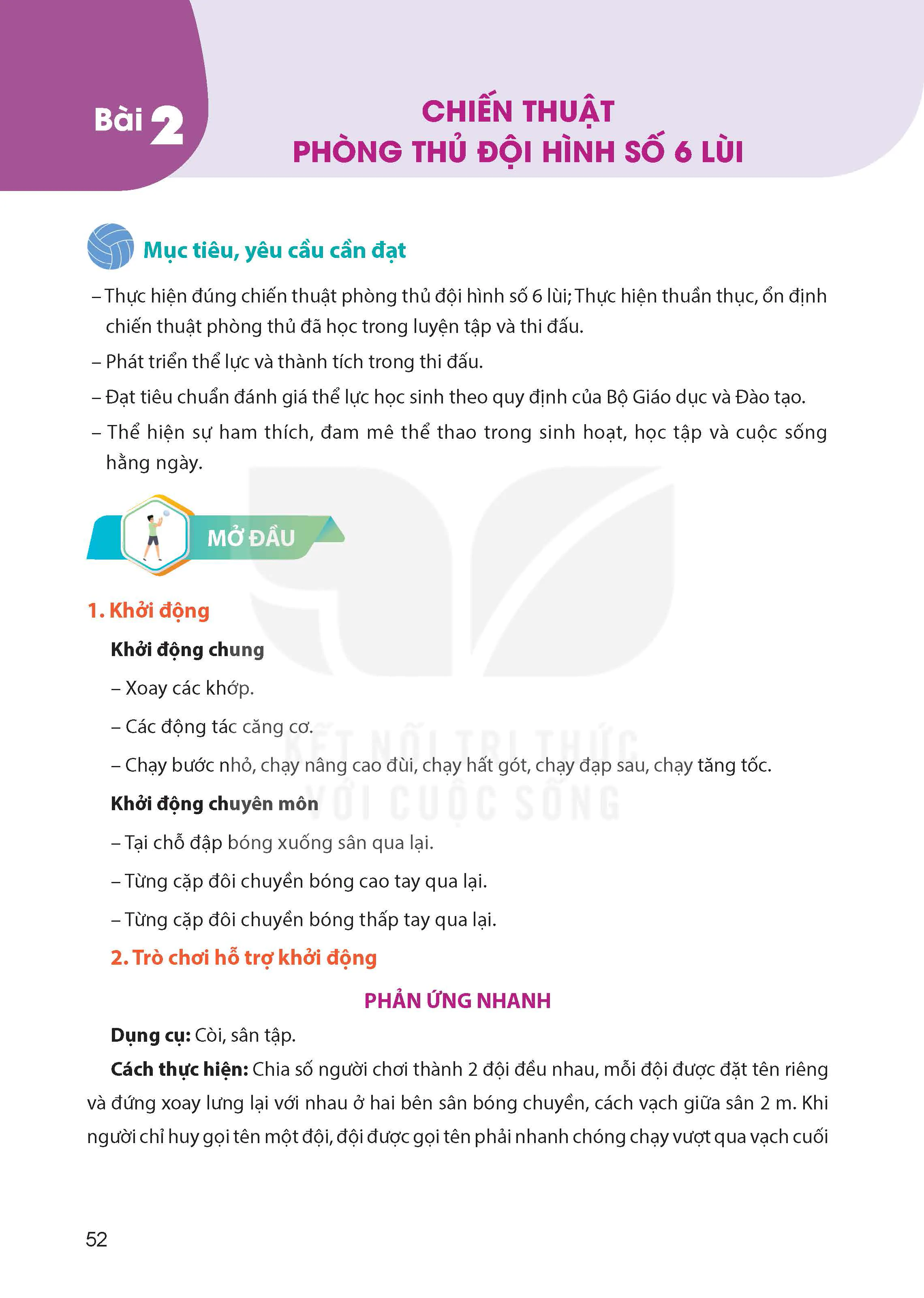 Bài 2: Chiến thuật phòng thủ đội hình số 6 lùi