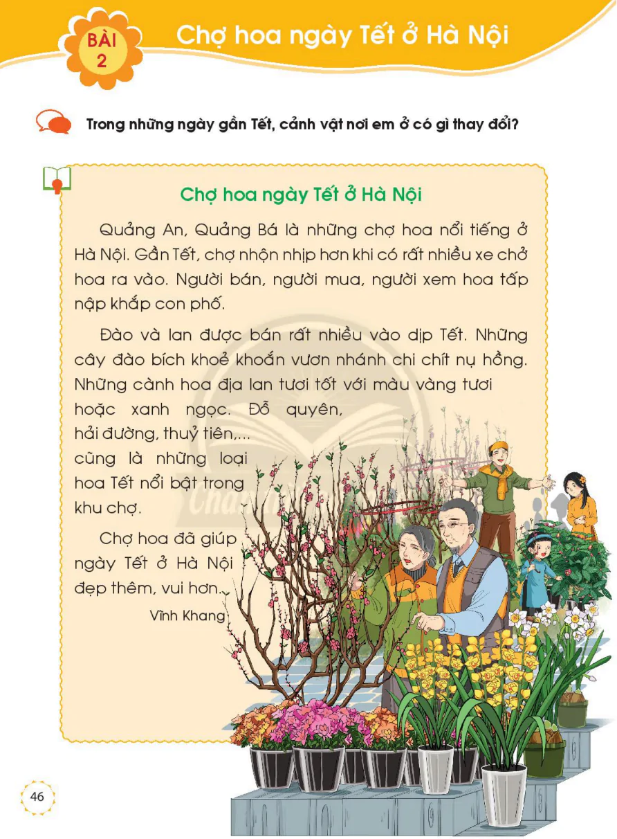 Bài 2: Chợ Hoa Ngày Tết Ở Hà Nội