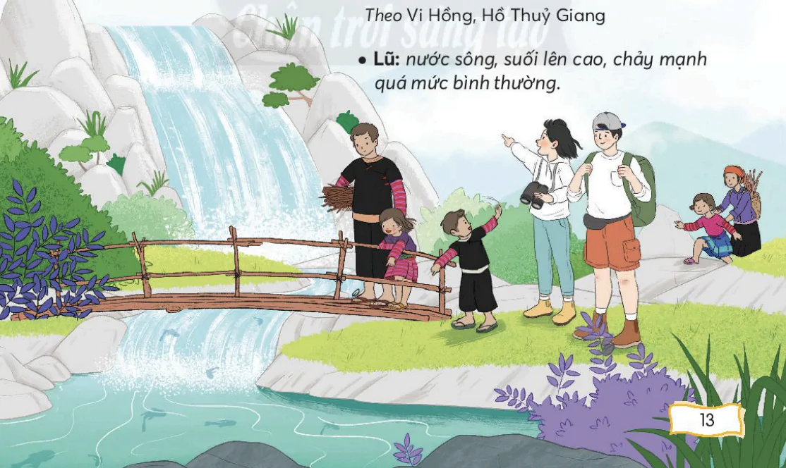 Bài 2: Con suối bản tôi