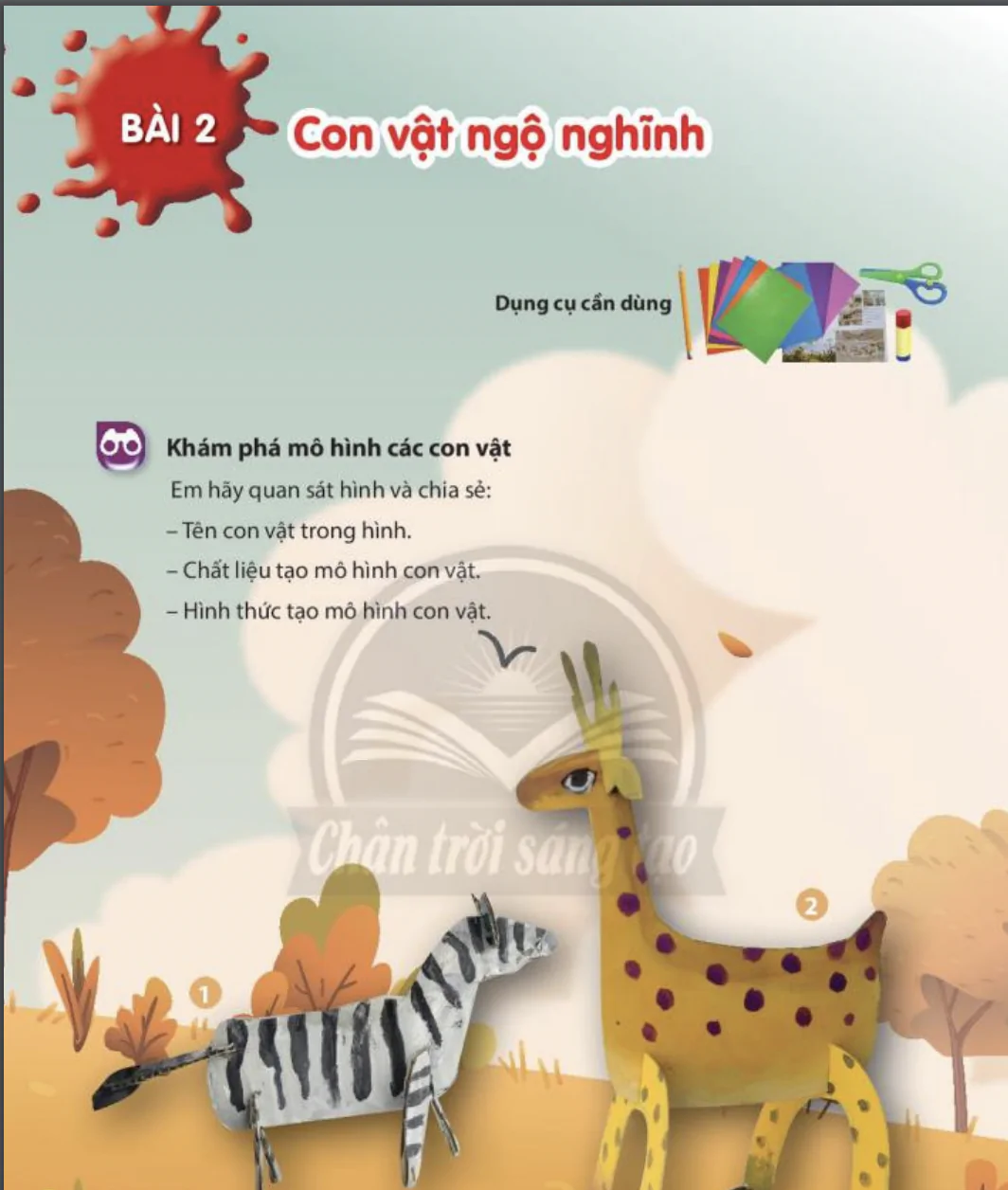 Bài 2: Con vật ngộ nghĩnh