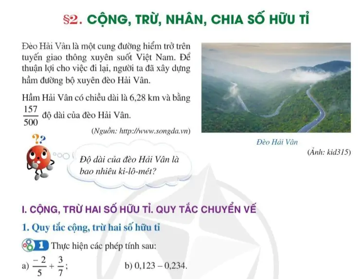 Bài 2: Cộng, trừ, nhân, chia số hữu tỉ