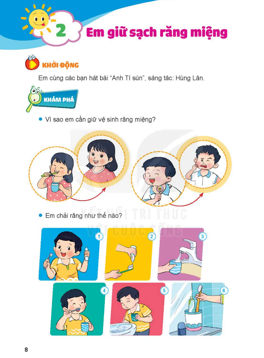 Bài 2: Em Giữ Sạch Răng Miệng