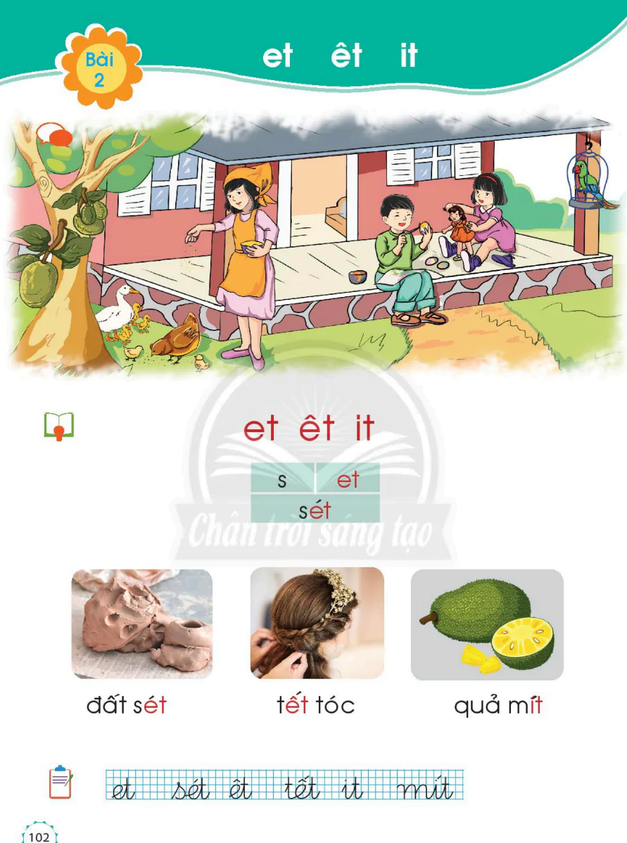 Bài 2: et êt it