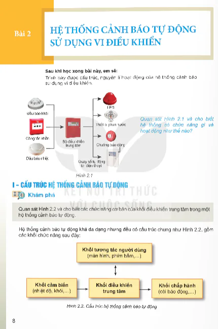 Bài 2: Hệ Thống Cảnh Báo Tự Động Sử Dụng Vi Điều Khiển