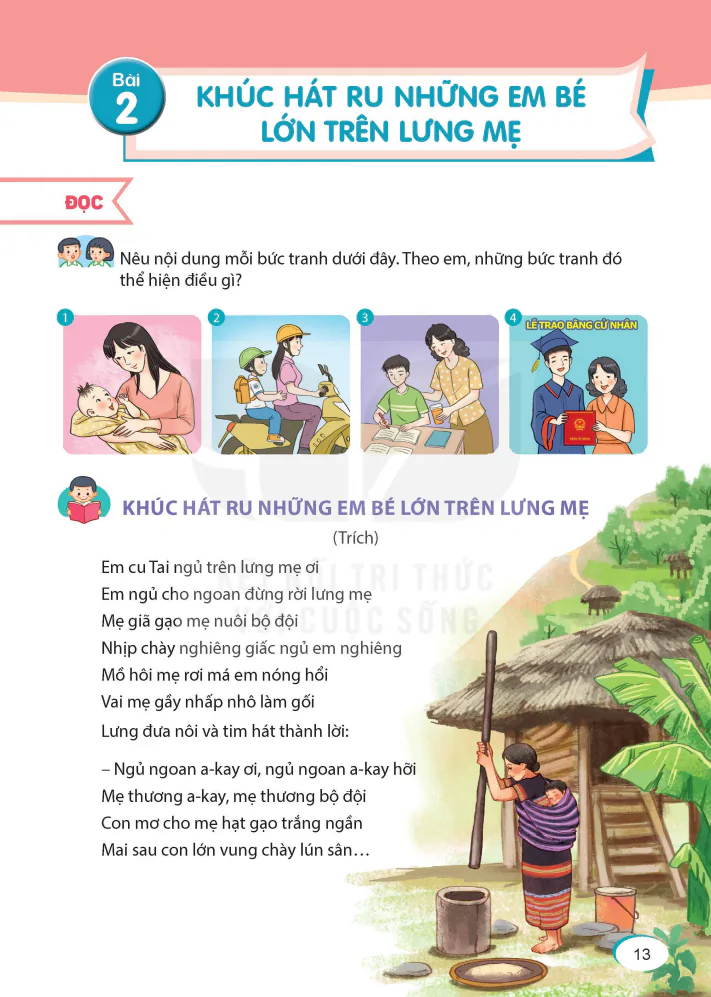 Bài 2: Khúc Hát Ru Những Em Bé Lớn Trên Lưng Mẹ