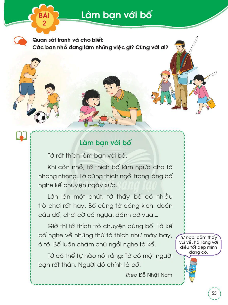 Bài 2: Làm Bạn Với Bố