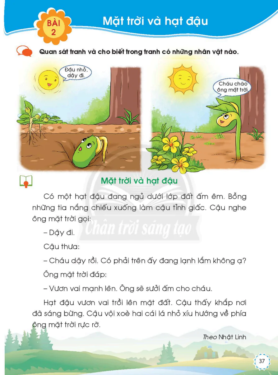 Bài 2: Mặt Trời Và Hạt Đậu