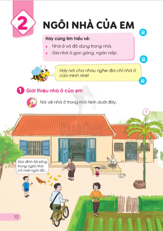 BÀI 2: NGÔI NHÀ CỦA EM
