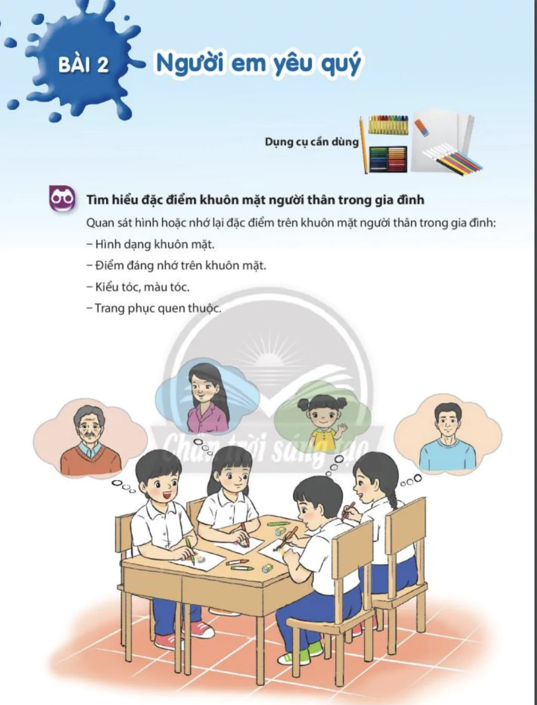 Bài 2: Người em yêu quý