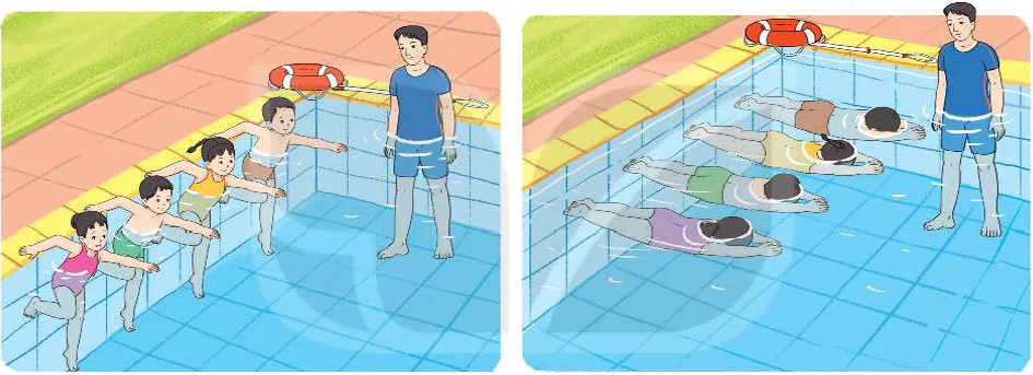 Bài 2. Nổi người duỗi thẳng chân tay trong nước