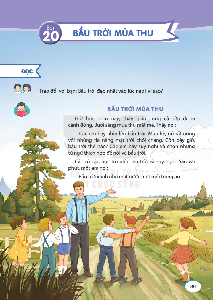 Bài 20: Bầu Trời Mùa Thu