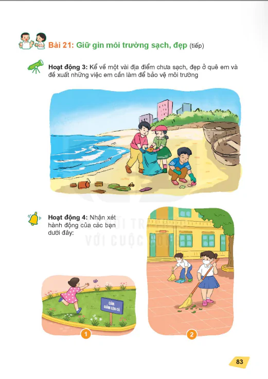 Bài 21: Giữ gìn môi trường sạch, đẹp (tiếp)