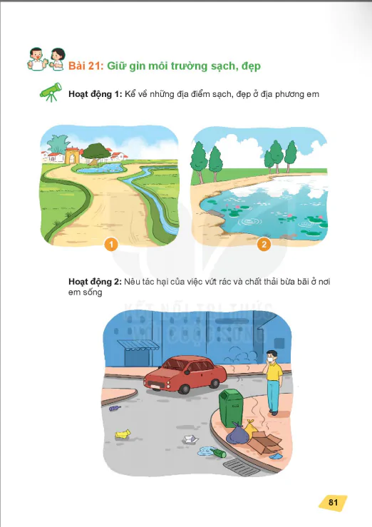 Bài 21: Giữ gìn môi trường sạch, đẹp