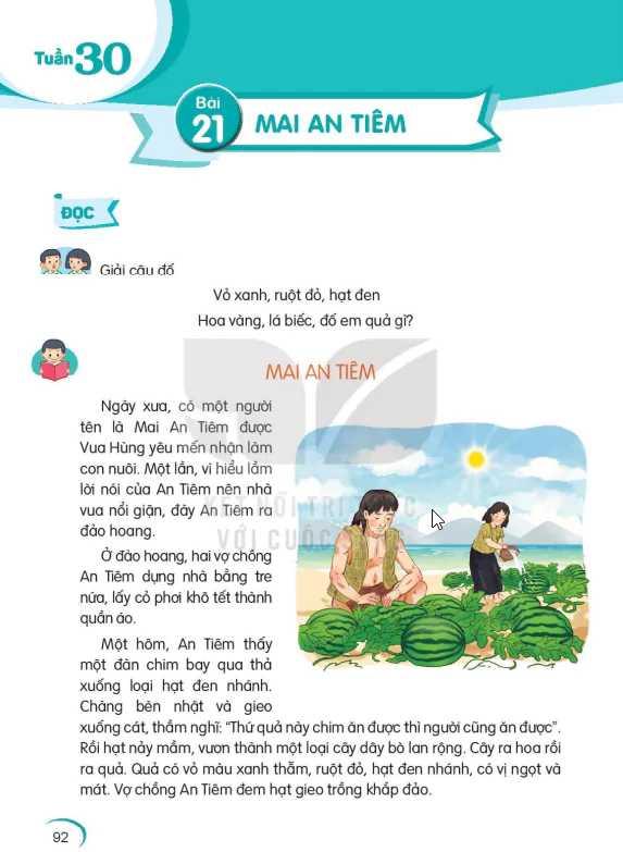Bài 21: MAI AN TIÊM